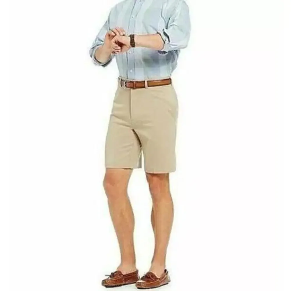Roundtree & Yorke TravelSmart Classic‎ Fit Flat Front Luxury Microfiber Shorts